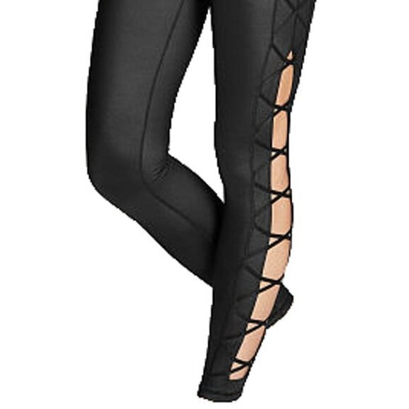 Knockout Laceup Tights - Picture 1 of 2
